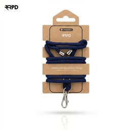 Chaîne pour portable RPD Universal Nylon Necklace - Carte d'insertion robuste - pour tous les smartphones, bleu marine – Bild 2