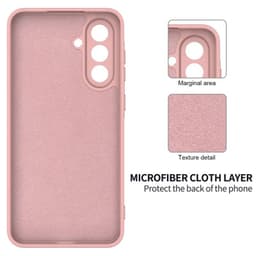 Samsung Galaxy A56 - Silikon Etui, rosa – Bild 6