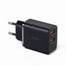 Mcdodo - Caricabatterie da parete (2x USB-A), 12W, nero