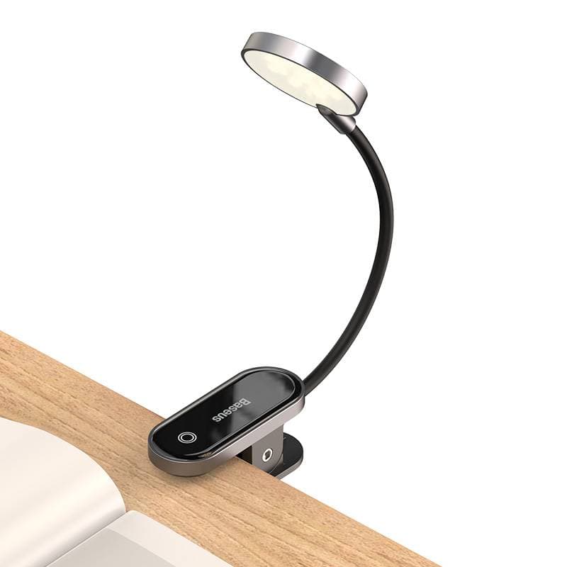 Baseus - Comfort - Mini reading lamp, dark gray (DGRAD-0G) – 2