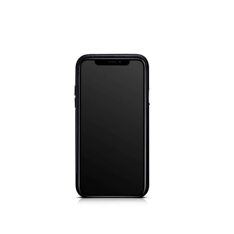 iPhone X/XS - Luxury Echtleder Xoomz XYPIX003-BK, schwarz – 4