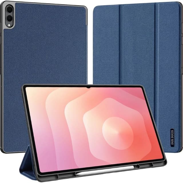 Samsung Galaxy Tab S11 Ultra - Dux Ducis Domo Series, aufstellbares Flip-Etui, Blau