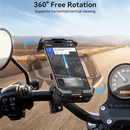 Joyroom - Support de téléphone portable pour vélo, noir (JR-ZS428) – Bild 6