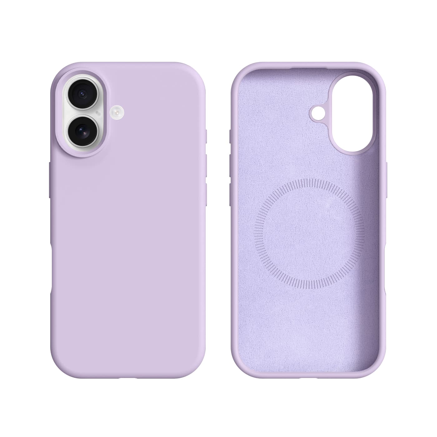 RPD - iPhone 17 Burom Silicone Case mit MagSafe, Lila