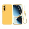 Samsung Galaxy A17 5G - Housse de protection en silicone, jaune