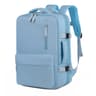 Okade - S2304 Laptop backpack 17.3" - USB, water-repellent, business & travel, light blue