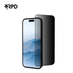 iPhone 12 / 12 Pro - RPD SilkTouch Premium - Edge-to-Edge Tempered Glas / Panzerglas, Privacy – Bild 1