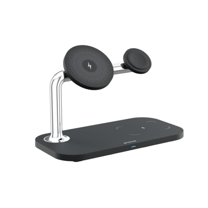 Proove - Caricabatterie wireless 3 in 1 a campo magnetico, nero