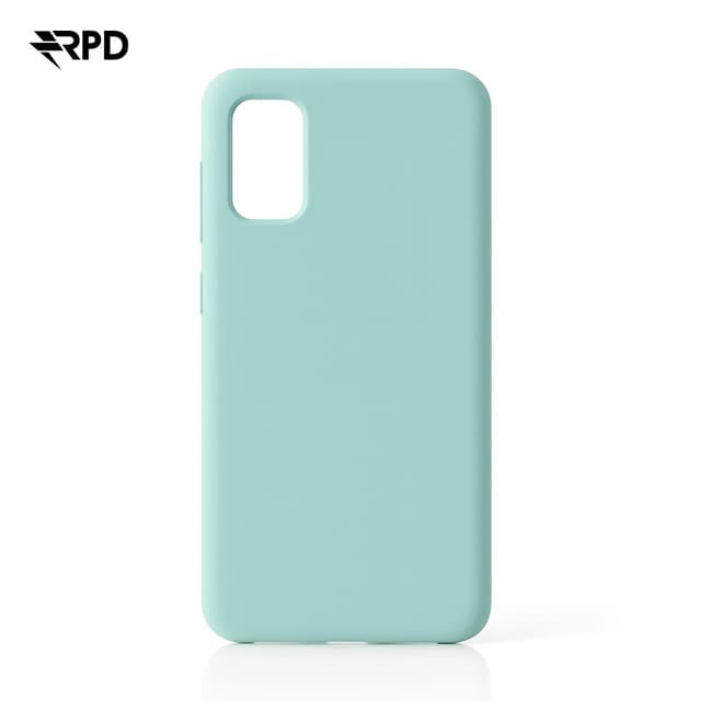Samsung Galaxy A41 - Liquid Silicone Case - Housse en silicone, Turquoise