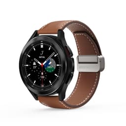 Galaxy Watch - DUX Gadget Series Armband aus echtem Leder (20mm), YA Version, Braun – Bild 1