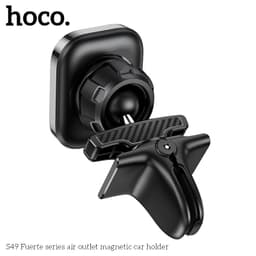 Hoco S49 Fuerte series air outlet magnetic car holder, schwarz – Bild 5