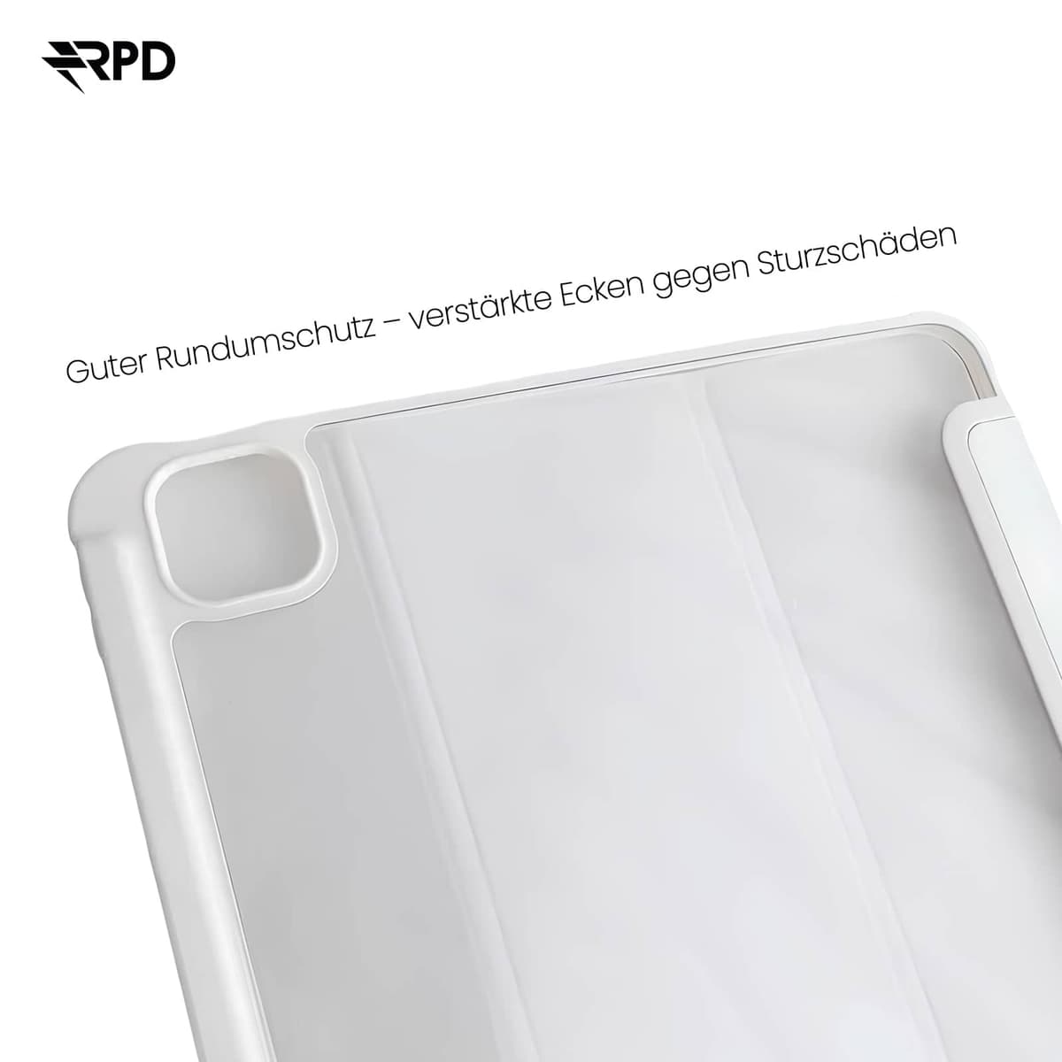 RPD - iPad 11” (2025) / iPad 10.9” (2022) Tri-Fold Smart Case, Grau – 4