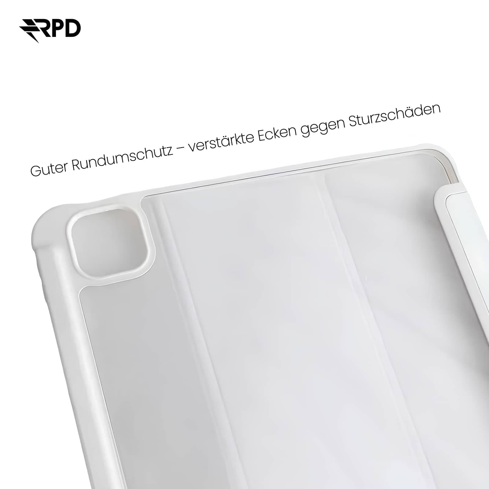 RPD - iPad 11” (2025) / iPad 10.9” (2022) Tri-Fold Smart Case, Grau – 4