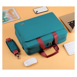Okade MacBook & Notebook Case T69, 15.6-16 inch with padded protection, green – Bild 9