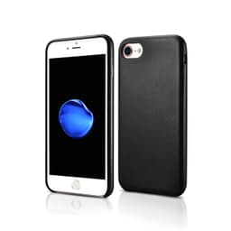 iPhone 7/8/SE 2020/SE 2022 - Cuir véritable de luxe Xoomz XYPI7001-BK, noir – Bild 3