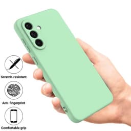 Samsung Galaxy A26 - Silicone protective case, green – Bild 8
