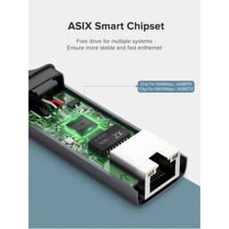Ugreen – USB-C zu RJ45 LAN Adapter (CM199 / 50737), grau/schwarz – Bild 6