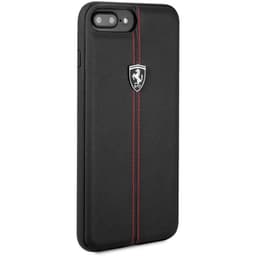 iPhone 7 Plus / 8 Plus – Scuderia Ferrari Leder Case, Schwarz – Bild 4