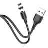 Hoco Lightning magnetisches Ladekabel - X52 - schwarz