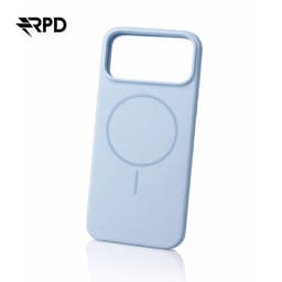 iPhone Air - Custodia in silicone MagSafe Slimline, blu chiaro – Bild 1