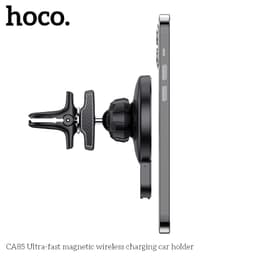 Hoco CA85 Supporto magnetico ultraveloce per la ricarica wireless dell'auto, nero – Bild 3