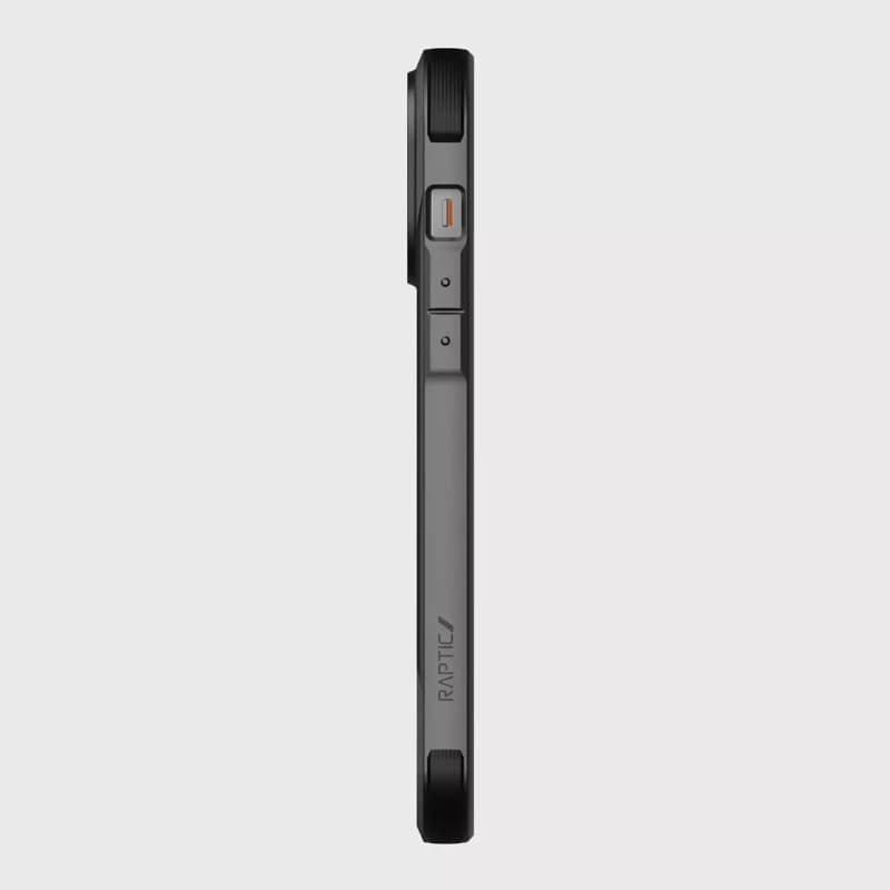 iPhone 14 Hülle – Raptic Fort Outdoor Case, Schwarz, mit MagSafe – 3