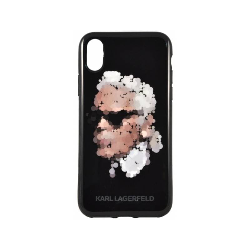 iPhone X / XS - Karl Lagerfeld Yoni Alter KLHCPXYAKA, schwarz
