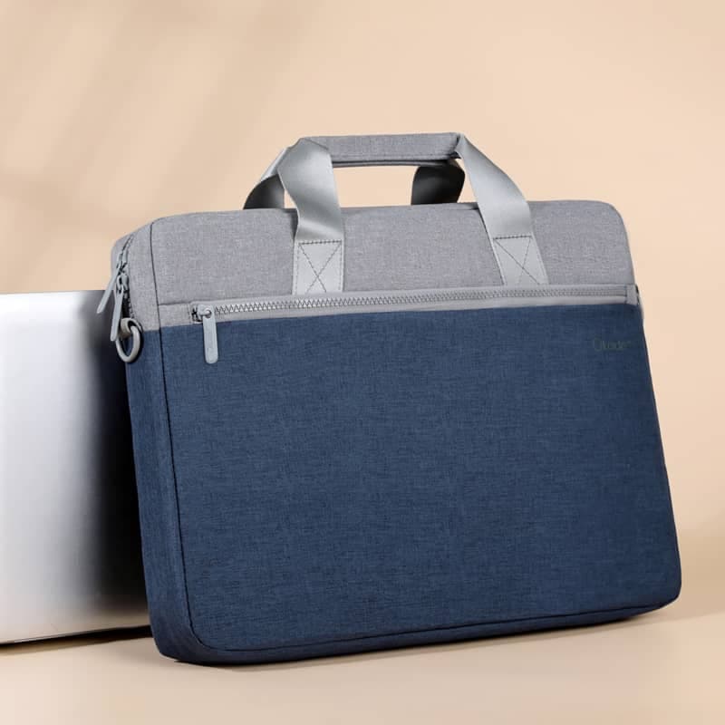 Okade - MacBook / laptop bag, 13.3-14 inch, T66, navy blue – 3