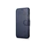 iPhone X/XS - iCarer Detachable PU Leather Wallet Case, dark blue