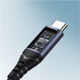 Joyroom - SY-C01 Audio-Transfer Serie Adapter (Type-C zu 3,5mm), Schwarz – Bild 8