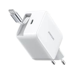 Joyroom - 67W GaN Ladegerät mit einziehbarem Kabel, Weiss (EU) (JR-TCL06) – Bild 1