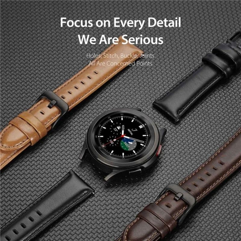 Galaxy Watch - DUX Business Strap (20mm) Marron – 4