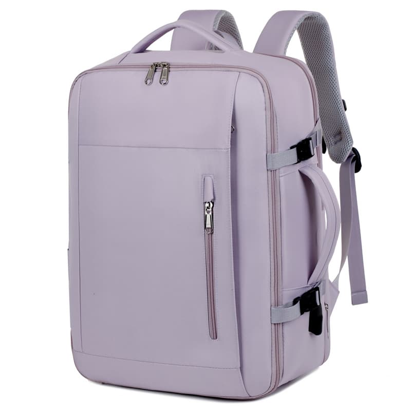 Okade S3610 Laptop Backpack 17.3 inch - Business Travel Backpack with USB, Suitcase Design, Purple