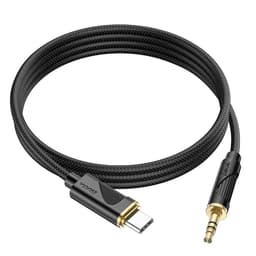 Hoco UPA30 Digital Audio / AUX Umwandlungskabel auf Typ-C, Schwarz – Bild 2