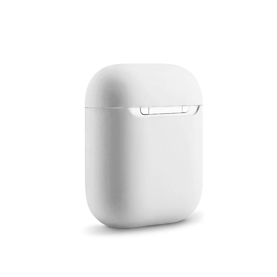 Custodia in silicone per Airpods 1a+2a generazione, bianco – 4