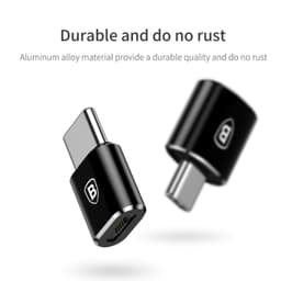 Baseus Adaptateur Micro Femelle vers Type-C Mâle Noir CAMOTG-01 – Bild 6