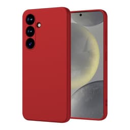 Samsung Galaxy S25 Edge - X-Level Thin Backcase, Housse en silicone rouge – Bild 1