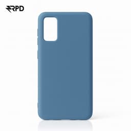 Samsung Galaxy A41 - Liquid Silicone Case - Silikonhülle, Dunkelblau – Bild 1