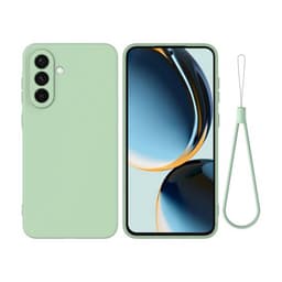 Samsung Galaxy A17 5G - Silicone protective case, green – Bild 1