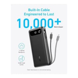 ANKER Powerbank A1383 611 20.000mAh - 87W - 2x USB-C, 1x USB-A, noir – Bild 2