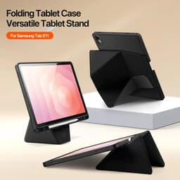 Samsung Galaxy Tab S11 Ultra - Dux Ducis Vers Series, aufstellbares Flip-Etui, Schwarz – Bild 5