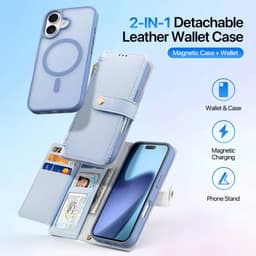 iPhone 17 - Dux Ducis Lawa Premium Case Hellblau – Bild 2