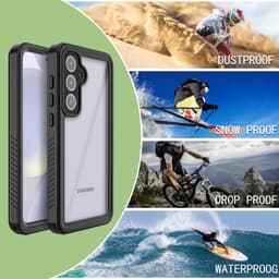 Samsung Galaxy S24 FE - Redpepper IP68 FS Series Wasserdichtes Outdoor Case, schwarz – Bild 8