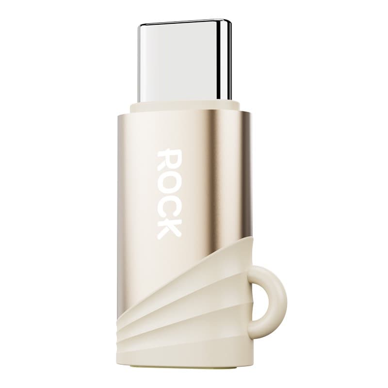 Rock - RCL0016 Adapter Lightning weiblich auf USB-C männlich Adapter – 2