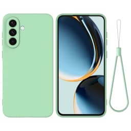 Samsung Galaxy A36 - Silikon Schutzhülle, grün – Bild 1