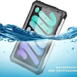 Shellbox - Waterproof case, iPad Mini (6th/7th gen), black – Bild 2