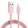 JoyRoom Colorful USB-A to Lightning Fast charging Cable Pink 1m