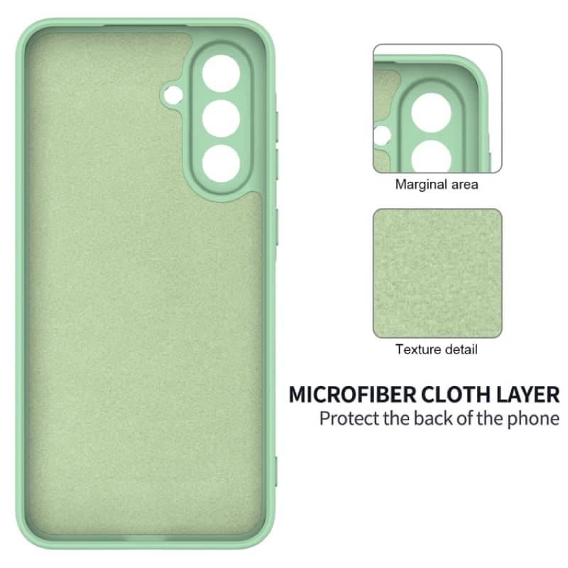 Samsung Galaxy A26 - Silicone protective case, green – 4