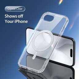 iPhone 16e/17e - Dux Ducis Clin Series with Magsafe in transparent – Bild 3