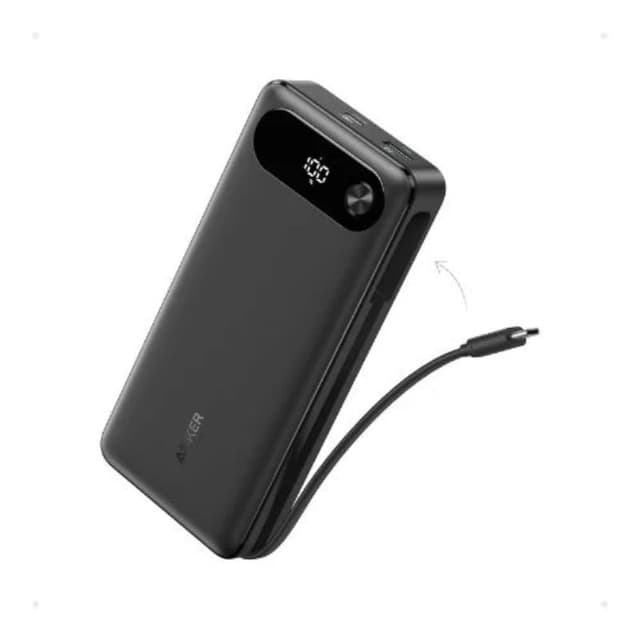 ANKER Powerbank A1383 611 20.000mAh - 87W - 2x USB-C, 1x USB-A, black